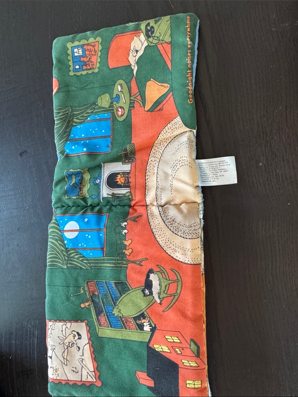 Goodnight Moon Plush Baby Book - Blue - Picture 2 of 6